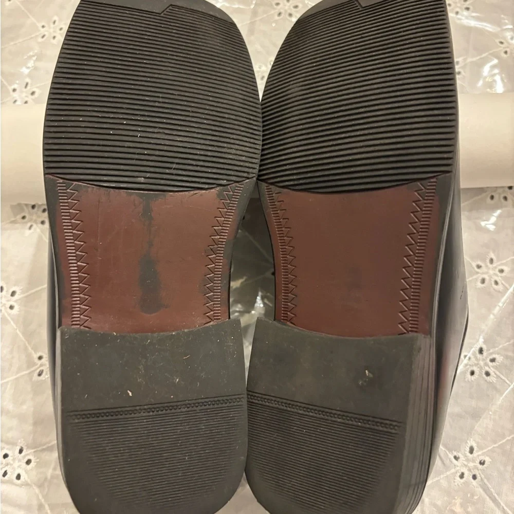 Stacy Adams Boys Classic Black Slip-On Loafers Size 5 M